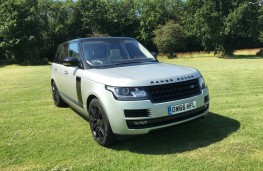 Range Rover Autobiography, front